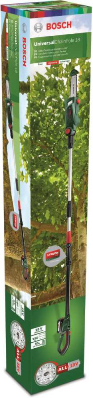 Электрическая цепная пила Bosch UniversalChainPole 18 дл.шин.:7.8" (20cm)