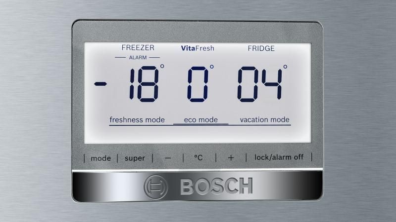 Холодильник Bosch KGF39PI3OR нержавеющая сталь (двухкамерный)
