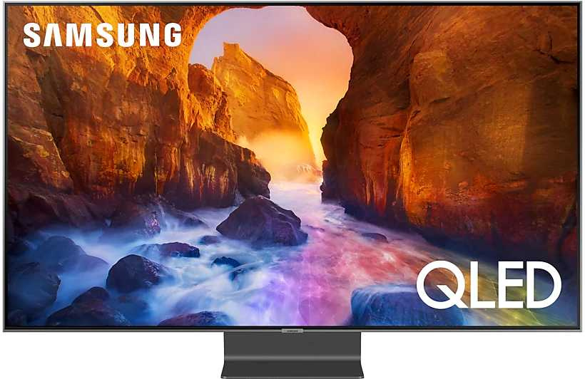 Телевизор QLED Samsung 55" QE55Q90RAUXRU Q серебристый/Ultra HD/1000Hz/DVB-T2/DVB-C/DVB-S2/USB/WiFi/Smart TV (RUS) — фото 10