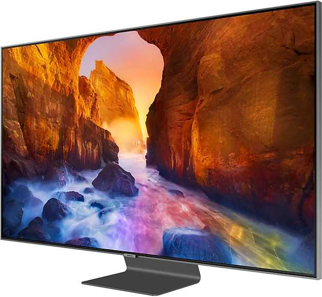 Телевизор QLED Samsung 55" QE55Q90RAUXRU Q серебристый/Ultra HD/1000Hz/DVB-T2/DVB-C/DVB-S2/USB/WiFi/Smart TV (RUS) — фото 7