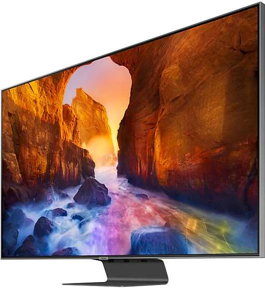 Телевизор QLED Samsung 55" QE55Q90RAUXRU Q серебристый/Ultra HD/1000Hz/DVB-T2/DVB-C/DVB-S2/USB/WiFi/Smart TV (RUS) — фото 6