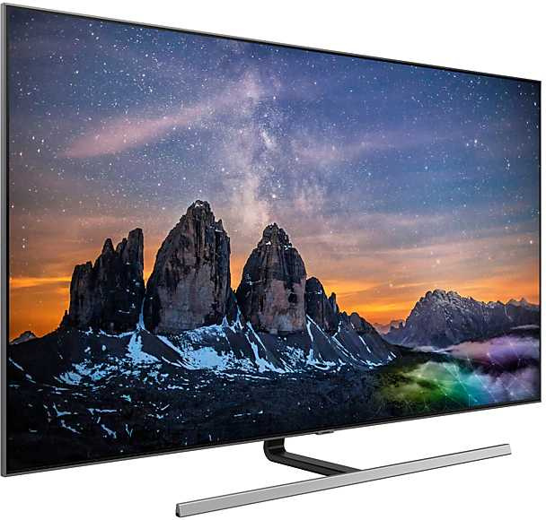 Телевизор QLED Samsung 55" QE55Q80RAUXRU Q серебристый/Ultra HD/1000Hz/DVB-T2/DVB-C/DVB-S2/USB/WiFi/Smart TV (RUS) — фото 10