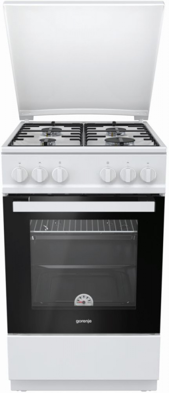 Плита Газовая Gorenje G5111WH-B белый (металлическая крышка) реш.эмаль — фото 7