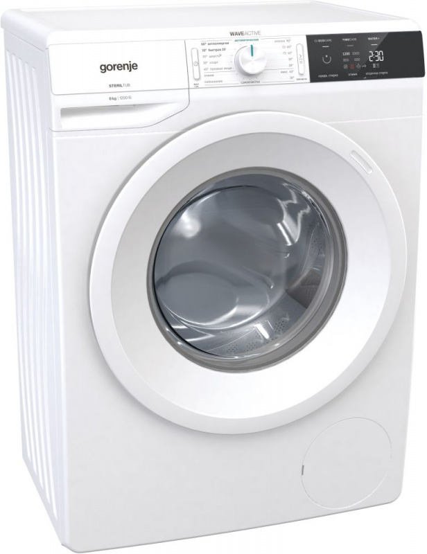 Стиральная машина Gorenje WE62S3 класс: A-30% загр.фронтальная макс.:6кг белый — фото 3