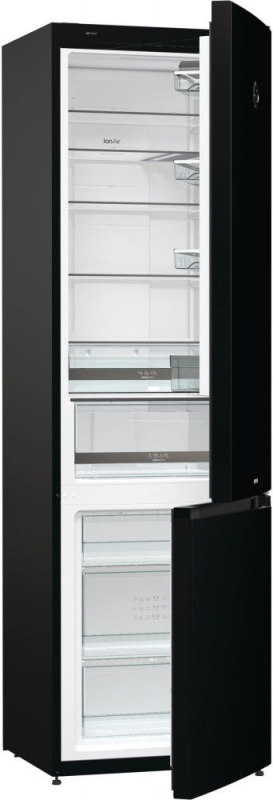 Холодильник Gorenje NRK621SYB4 черный (двухкамерный) — фото 2