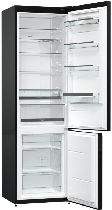 Холодильник Gorenje NRK621SYB4 черный (двухкамерный)