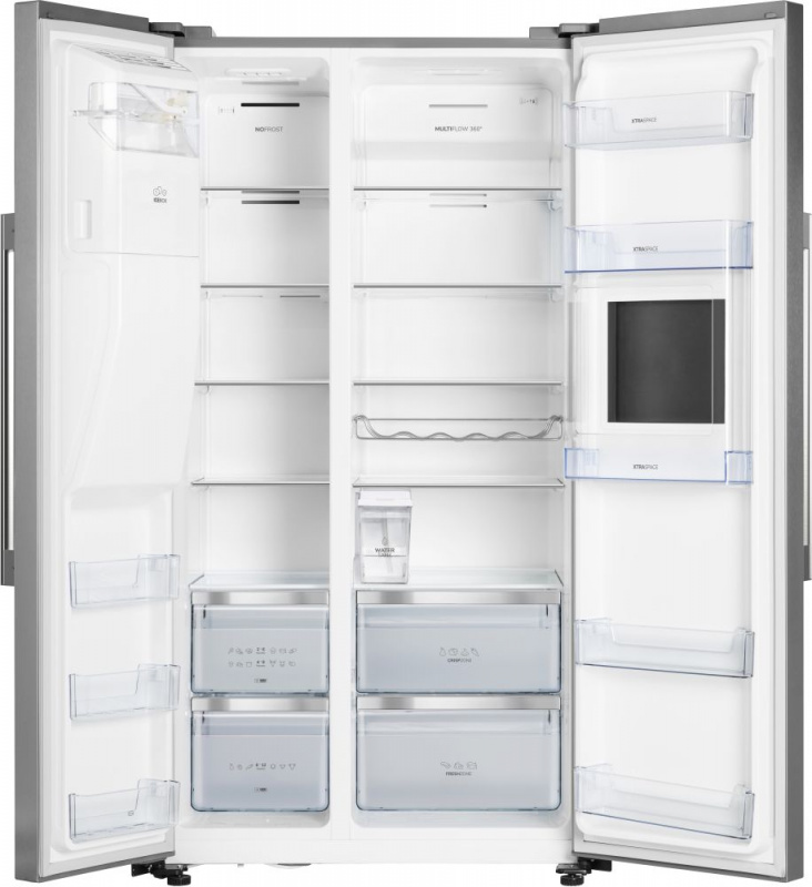 Холодильник Gorenje NRS9181VXB нержавеющая сталь (двухкамерный)