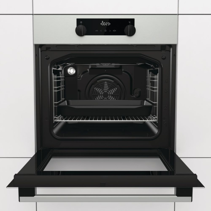 Духовой шкаф Электрический Gorenje BO735E114XK нержавеющая сталь/черный — фото 4
