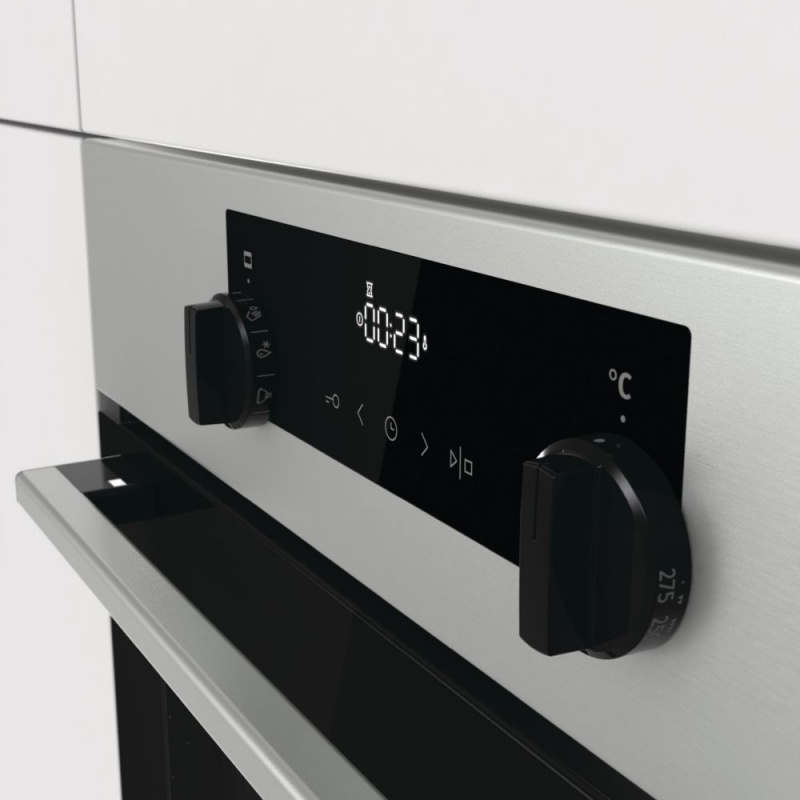Духовой шкаф Электрический Gorenje BO735E114XK нержавеющая сталь/черный — фото 2
