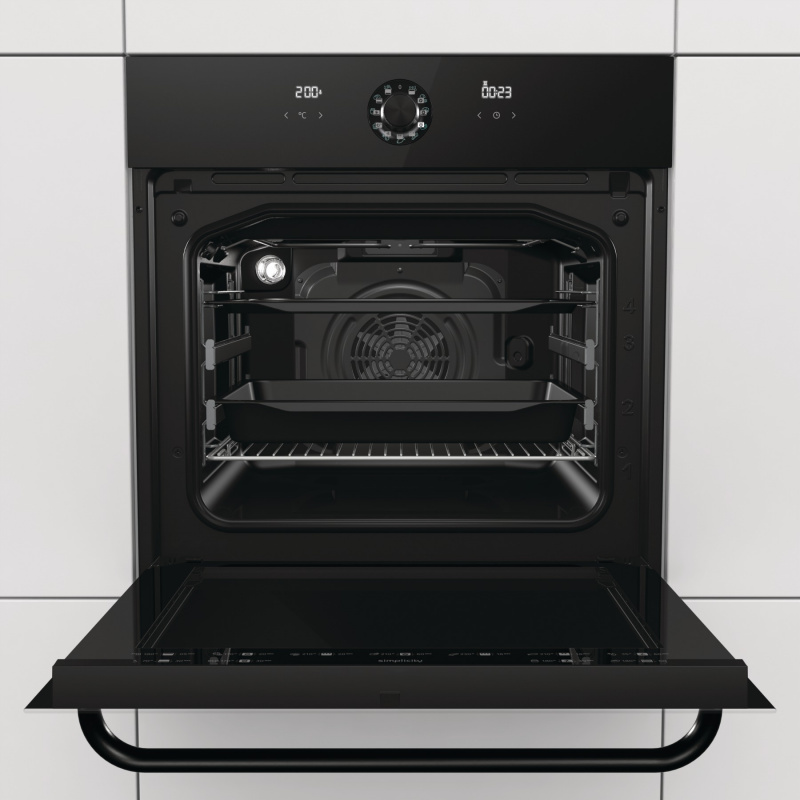 Духовой шкаф Электрический Gorenje Simplicity BO76SYB черный — фото 6