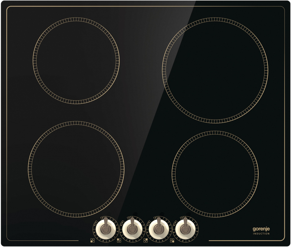 Индукционная варочная поверхность Gorenje IK640CLI черный — фото 3
