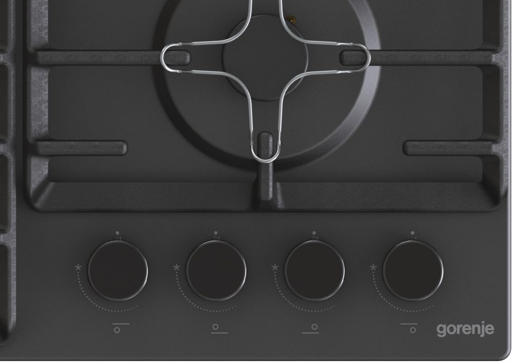 Газовая варочная поверхность Gorenje Simplicity G641SYB черный — фото 2