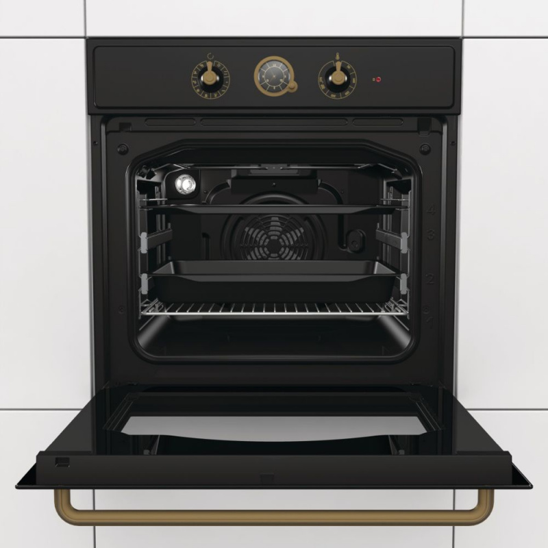 Духовой шкаф Электрический Gorenje Classico BO7732CLB антрацит — фото 5