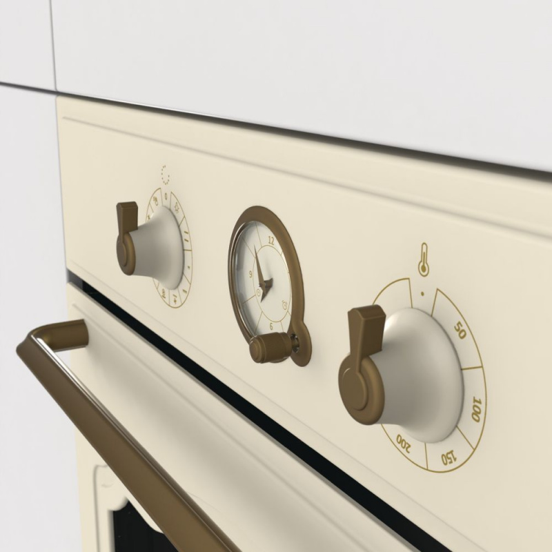 Духовой шкаф Электрический Gorenje Classico BO7732CLI слоновая кость — фото 4