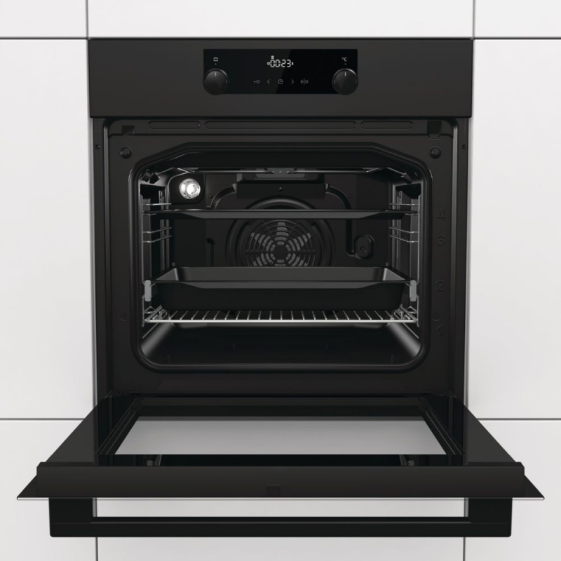 Духовой шкаф Электрический Gorenje BO735E20B черный — фото 5