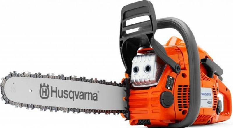 Бензопила Husqvarna 450e II 2400Вт 3.2л.с. дл.шин.:16" (38cm) — фото 5