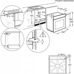 Электрический духовой шкаф Electrolux Intuit 600 OED3H50TW — фото 4