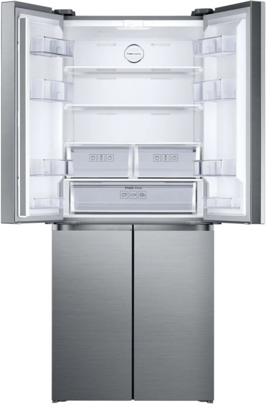 Холодильник Samsung RF50K5920S8 нержавеющая сталь (трехкамерный)