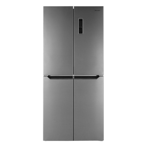 Холодильник Weissgauff WCD 337 NFX нержавеющая сталь (трехкамерный)