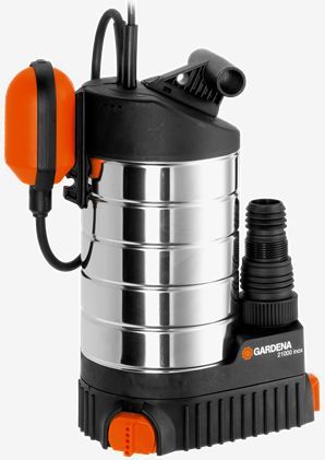 Садовый насос дренажный Gardena 21000 inox Premium 1000Вт 21000л/час — фото 4