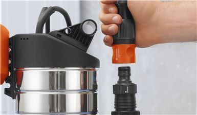 Садовый насос дренажный Gardena 21000 inox Premium 1000Вт 21000л/час