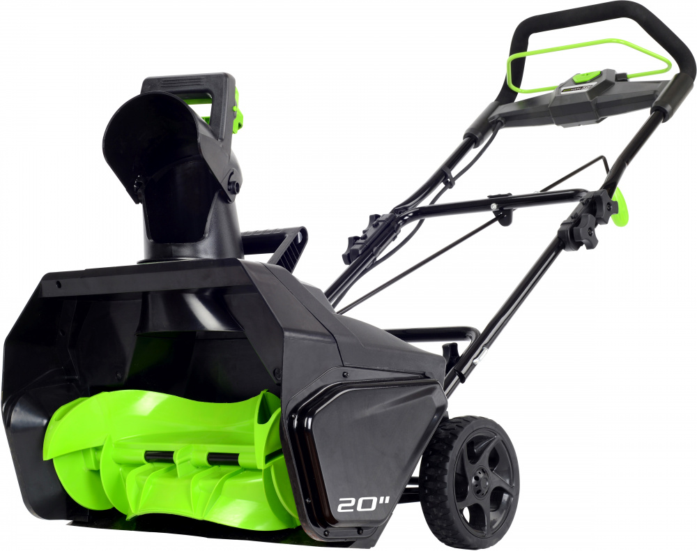 Снегоуборщик электрический Greenworks GD80STK2 — фото 15