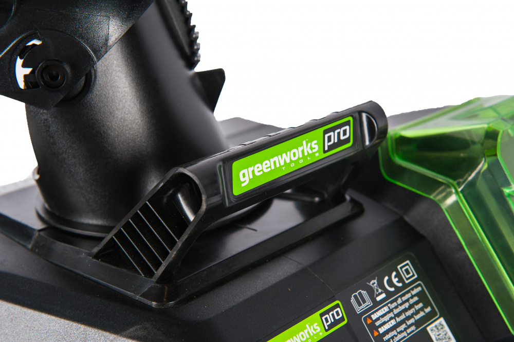 Снегоуборщик электрический Greenworks GD80STK2 — фото 8