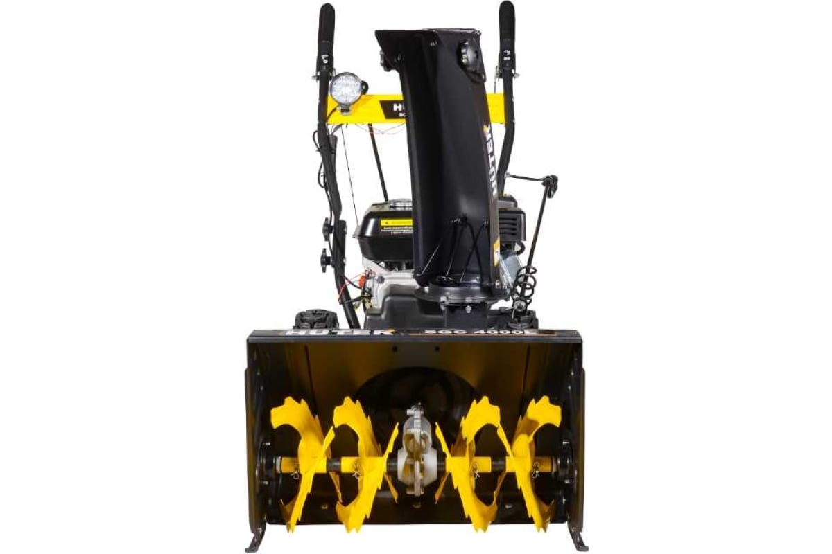 Снегоуборщик электрический Huter SGC 4000L 2.0кВт — фото 4