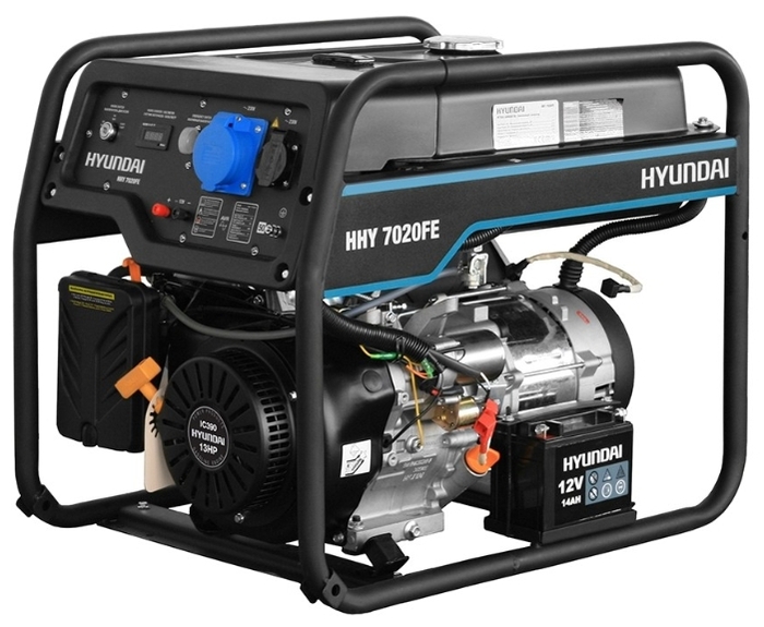 Генератор Hyundai HHY 7020FE 5.5кВт