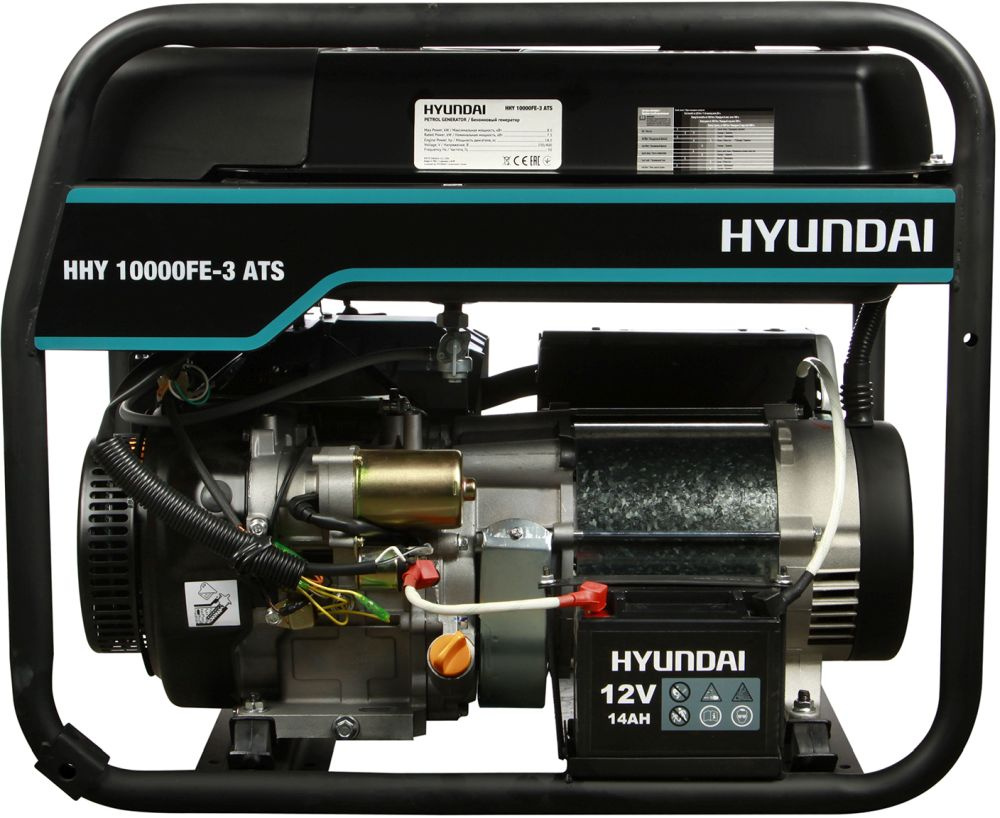 Генератор Hyundai HHY 10000FE-3 ATS 8кВт — фото 3