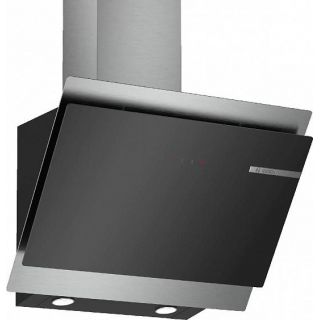 Вытяжка каминная Bosch DWK68AK60T черный управление: сенсорное (1 мотор)