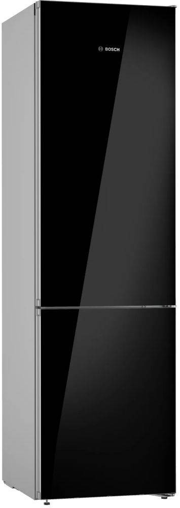 Холодильник Bosch KGN39LB32R черное стекло (двухкамерный)