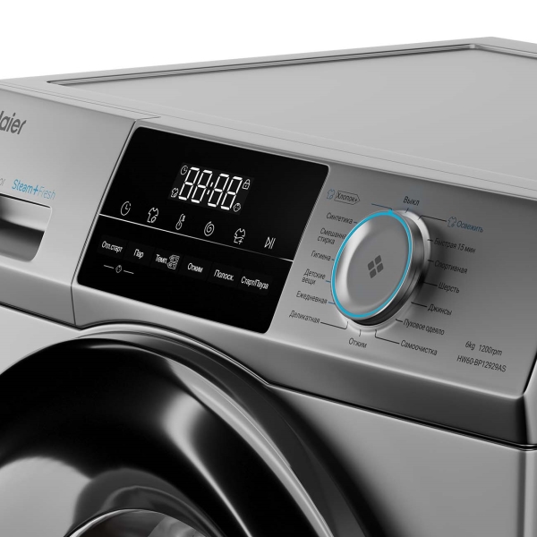 Стиральная машина узкая Haier HW60-BP12929AS — фото 2