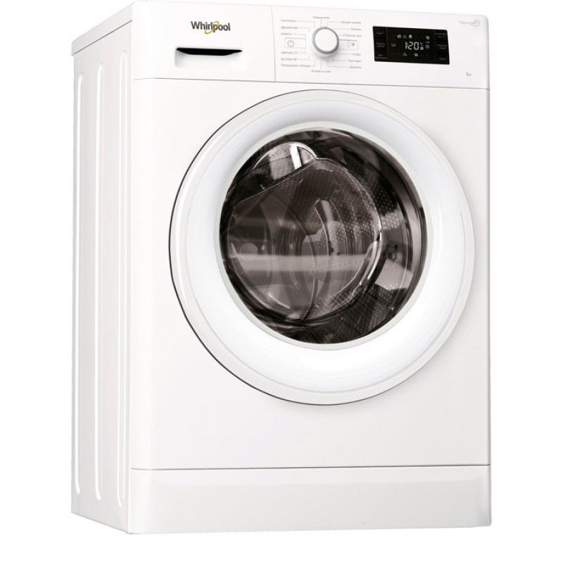 Стиральная машина Whirlpool Fresh Care FWSG61053W RU класс: A загр.фронтальная макс.:6кг белый