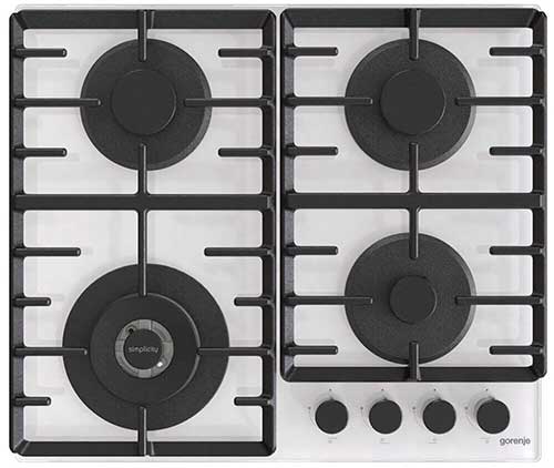 Газовая варочная поверхность Gorenje GTW642SYW белый