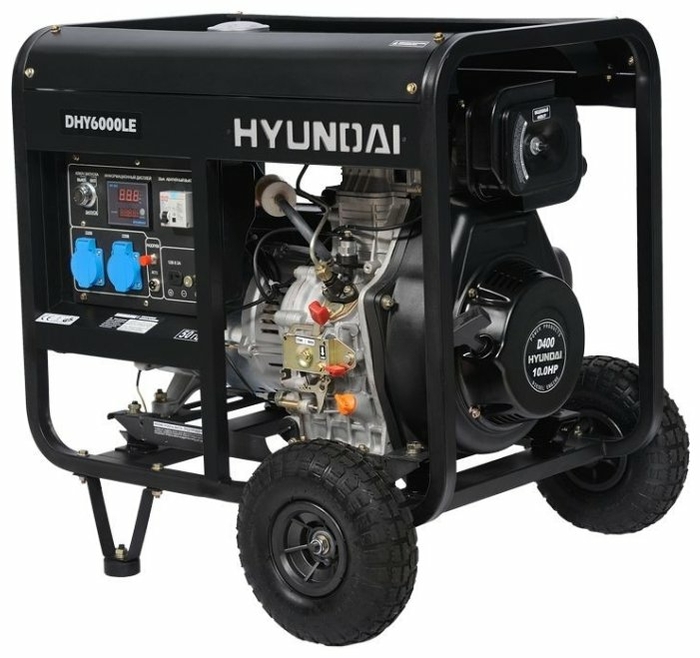 Генератор Hyundai DHY 6000LE 5.5кВт