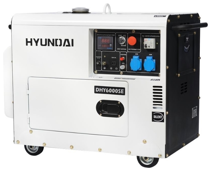 Генератор Hyundai DHY 6000SE 5.5кВт