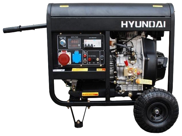 Генератор Hyundai DHY 8000LE-3 6.5кВт