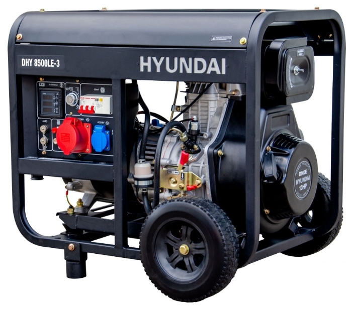 Генератор Hyundai DHY 8500LE-3 7.2кВт