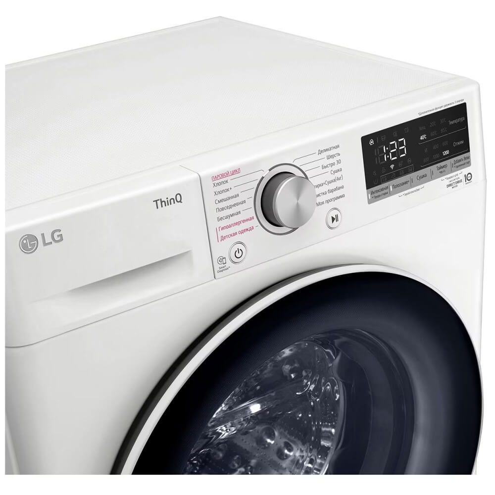 Стиральная машина с сушкой LG F2V5HG0W — фото 10