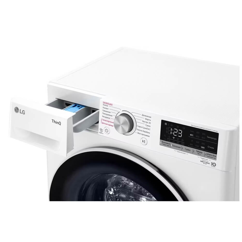 Стиральная машина с сушкой LG F2V5HG0W — фото 9