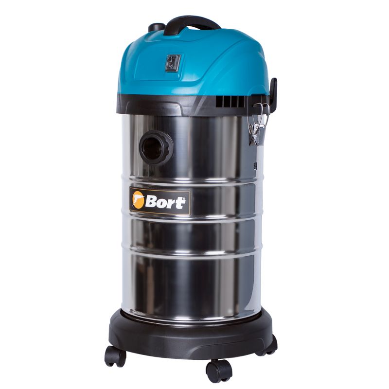 Строительный пылесос Bort BSS-1630-SmartAir 1600Вт (уборка: сухая/влажная) синий — фото 6