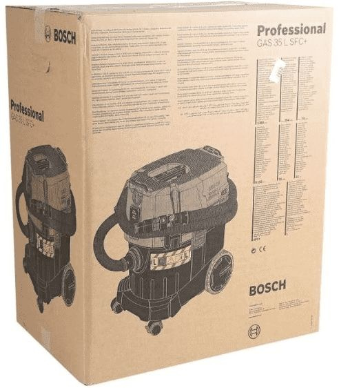 Строительный пылесос Bosch GAS 35 L SFC+ 1200Вт (уборка: сухая/влажная) синий — фото 7