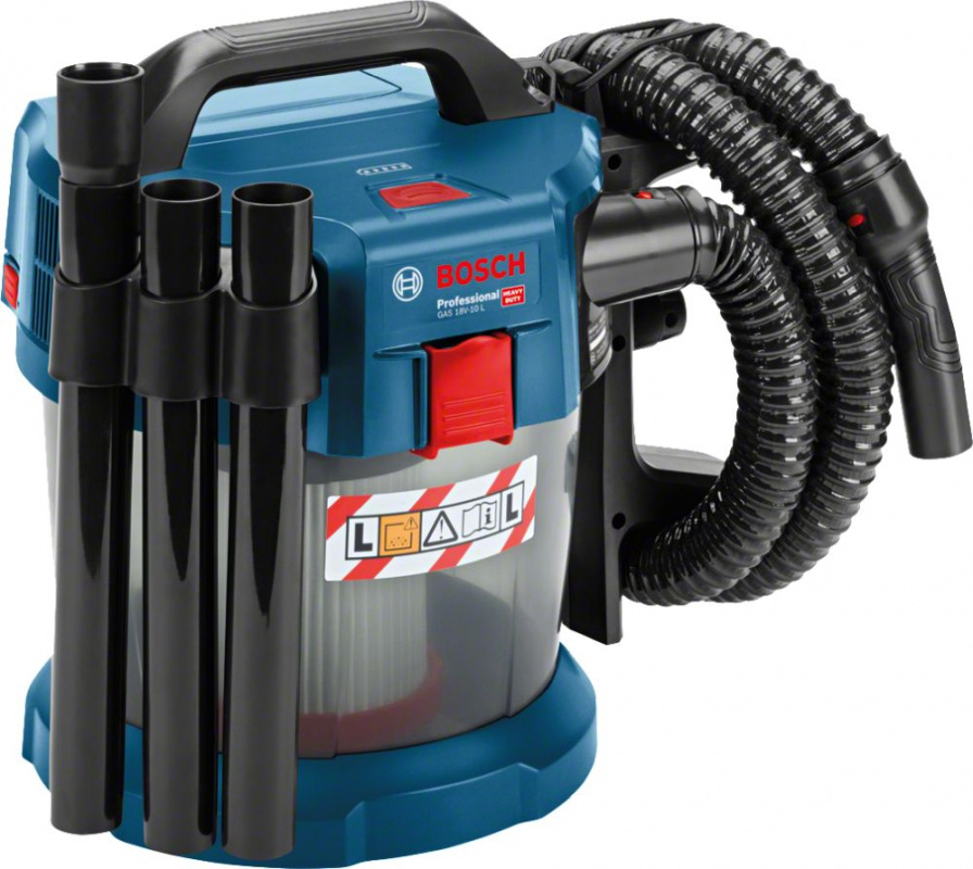 Строительный пылесос Bosch GAS 18V-10 L (уборка: сухая) синий — фото 7