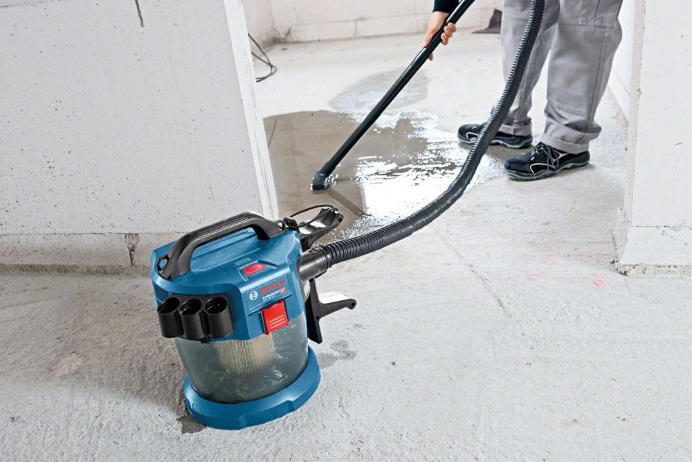Строительный пылесос Bosch GAS 18V-10 L (уборка: сухая) синий — фото 3