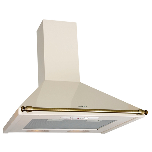 Вытяжка 60 см Elikor Вента 60П-430-П3Л Milk/Rails Bronze