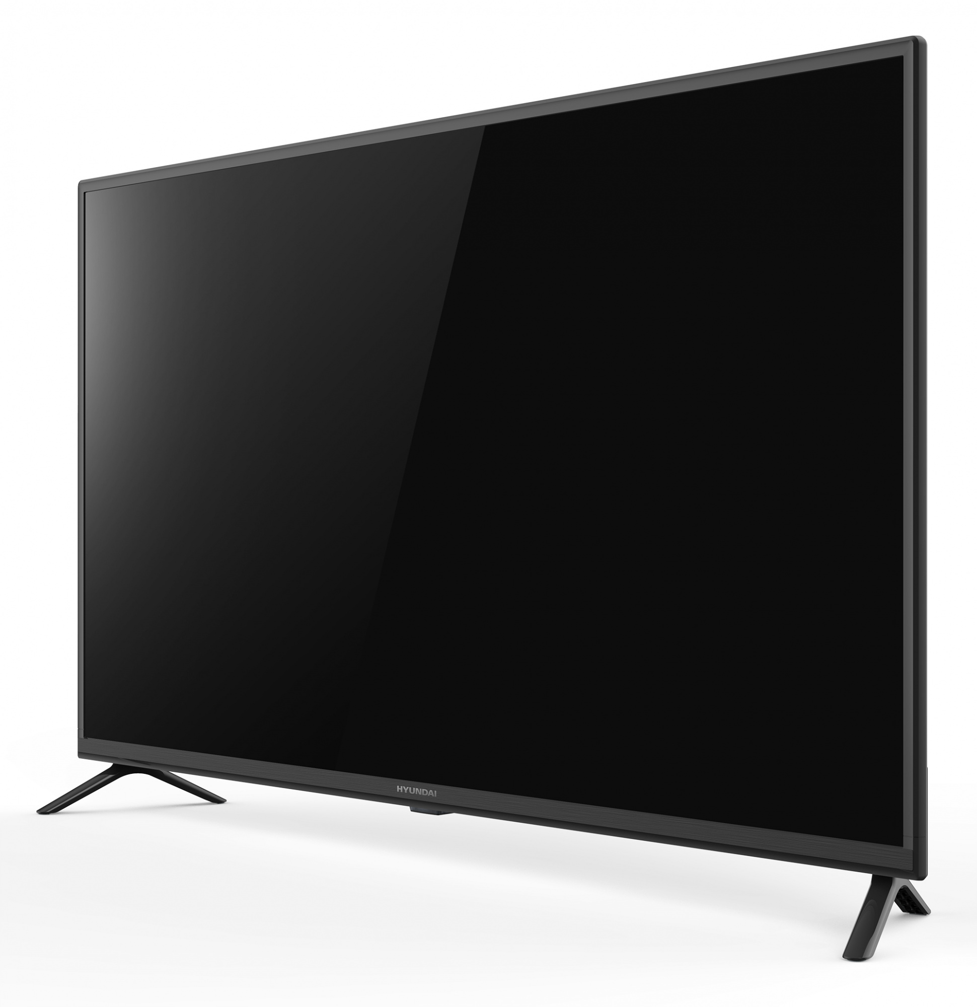 Телевизор LED Hyundai 43" H-LED43FS5001 черный/FULL HD/60Hz/DVB-T/DVB-T2/DVB-C/DVB-S2/USB/WiFi/Smart TV (RUS) — фото 2