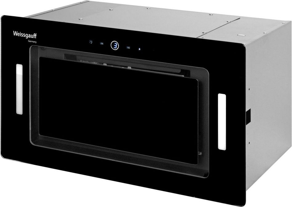 Вытяжка встраиваемая Weissgauff Aura 850 черный управление: кнопочное (1 мотор) — фото 3