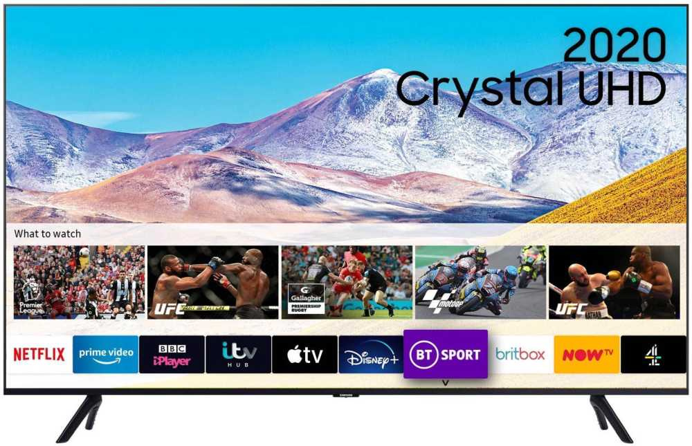 Телевизор LED Samsung 65" UE65TU8000UXRU 8 черный/Ultra HD/1000Hz/DVB-T2/DVB-C/DVB-S2/USB/WiFi/Smart TV (RUS) — фото 8