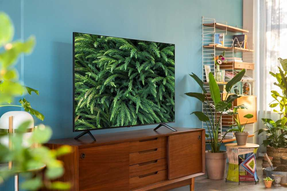 Телевизор LED Samsung 55" UE55TU8000UXRU 8 черный/Ultra HD/1000Hz/DVB-T2/DVB-C/DVB-S2/USB/WiFi/Smart TV (RUS) — фото 9